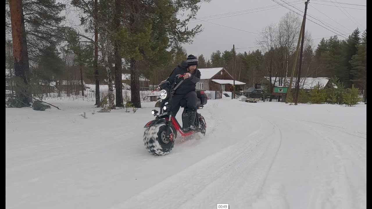 ВОТ ПОЧЕМУ! МОИМ ВЫБОРОМ СТАЛ ЭЛЕКТРОСКУТЕР CityCoco 2WD 4000w WHITE SIBERIA