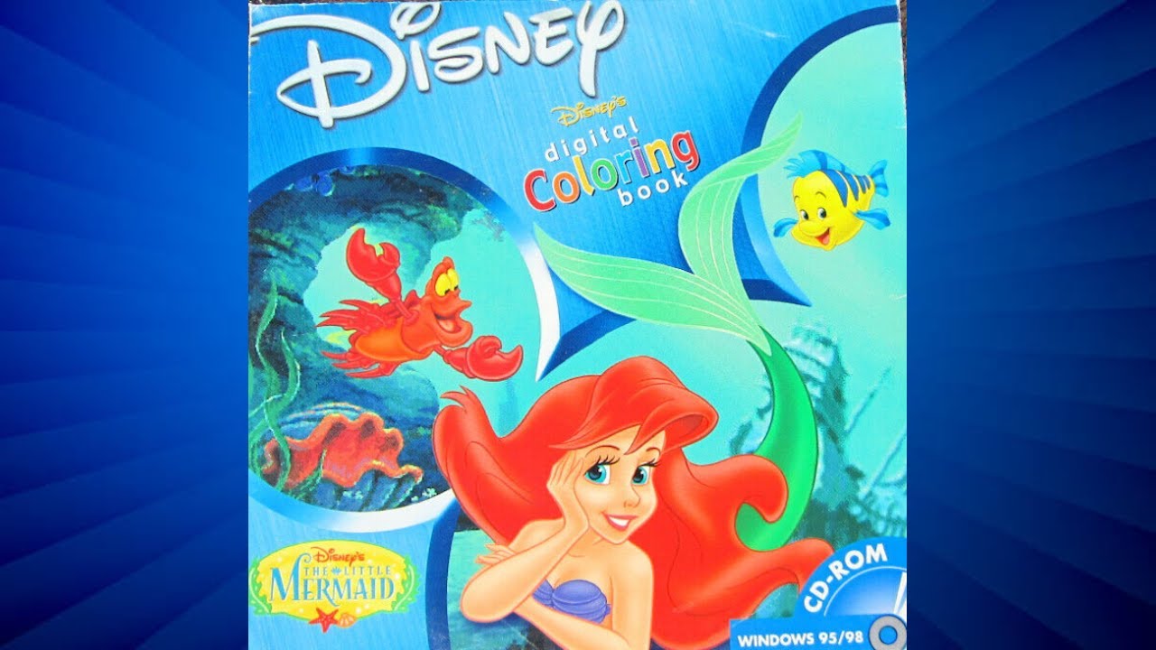 Disney's Digital Coloring Book: Little Mermaid - PC