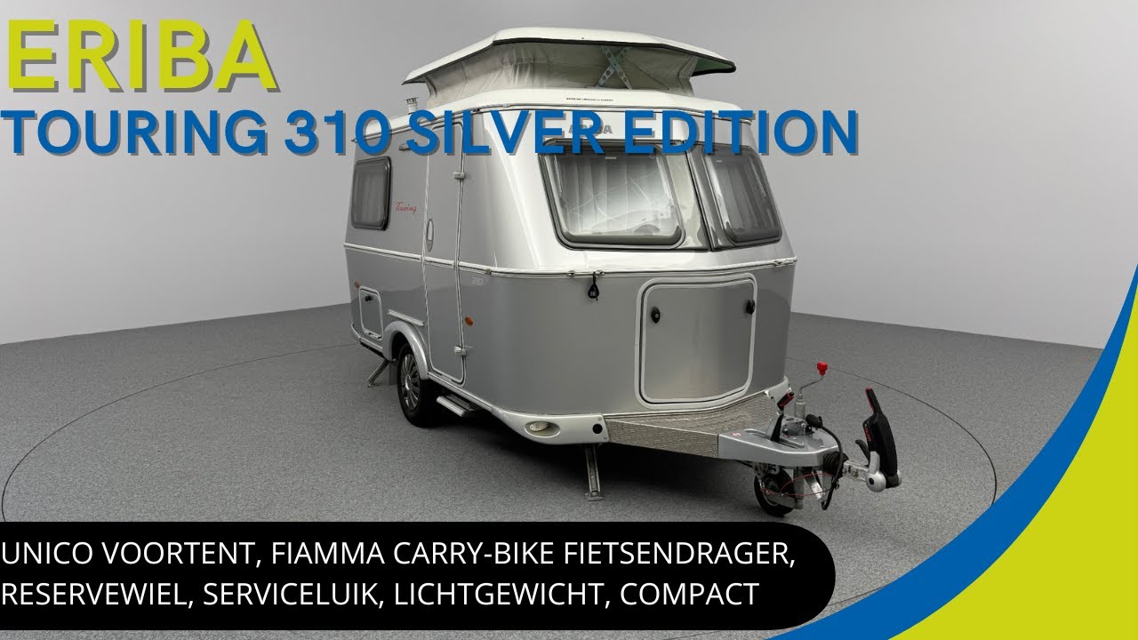 Eriba Touring 310 Silver Edition 2016 | IDEALE CARAVAN VOOR REISLUSTIGE STELLEN EN GEZINNEN !