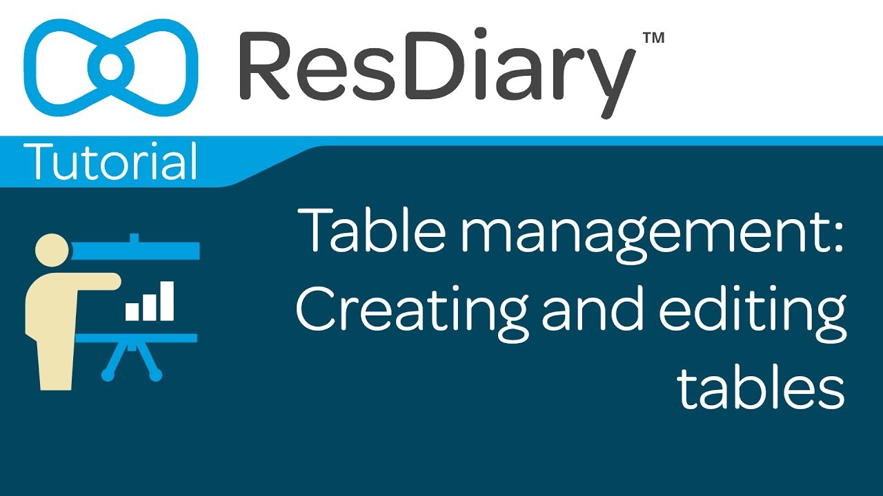 Table management: Creating and editing tables