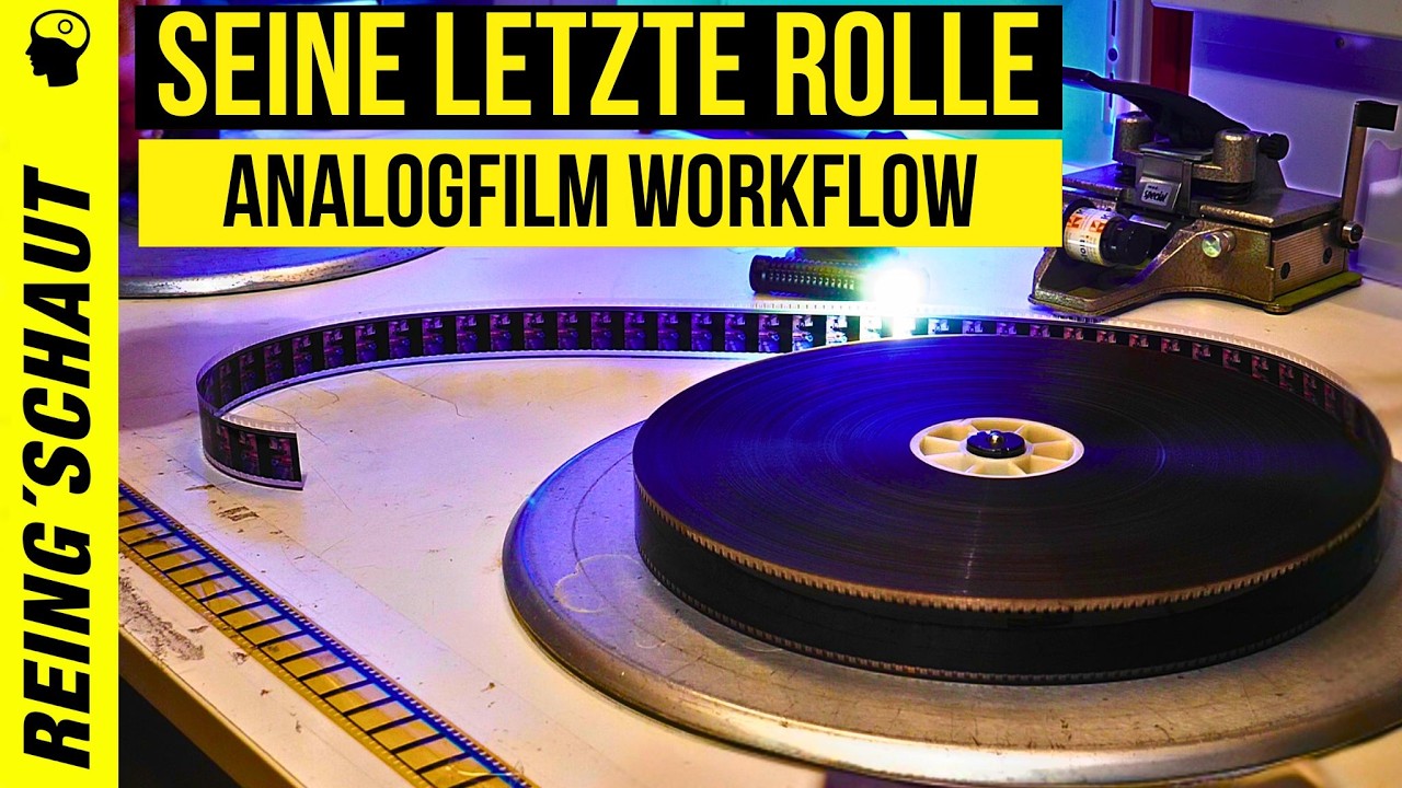 Analogfilm - die Spulhölle | 35mm Filmprojektor Aufbau Quicky