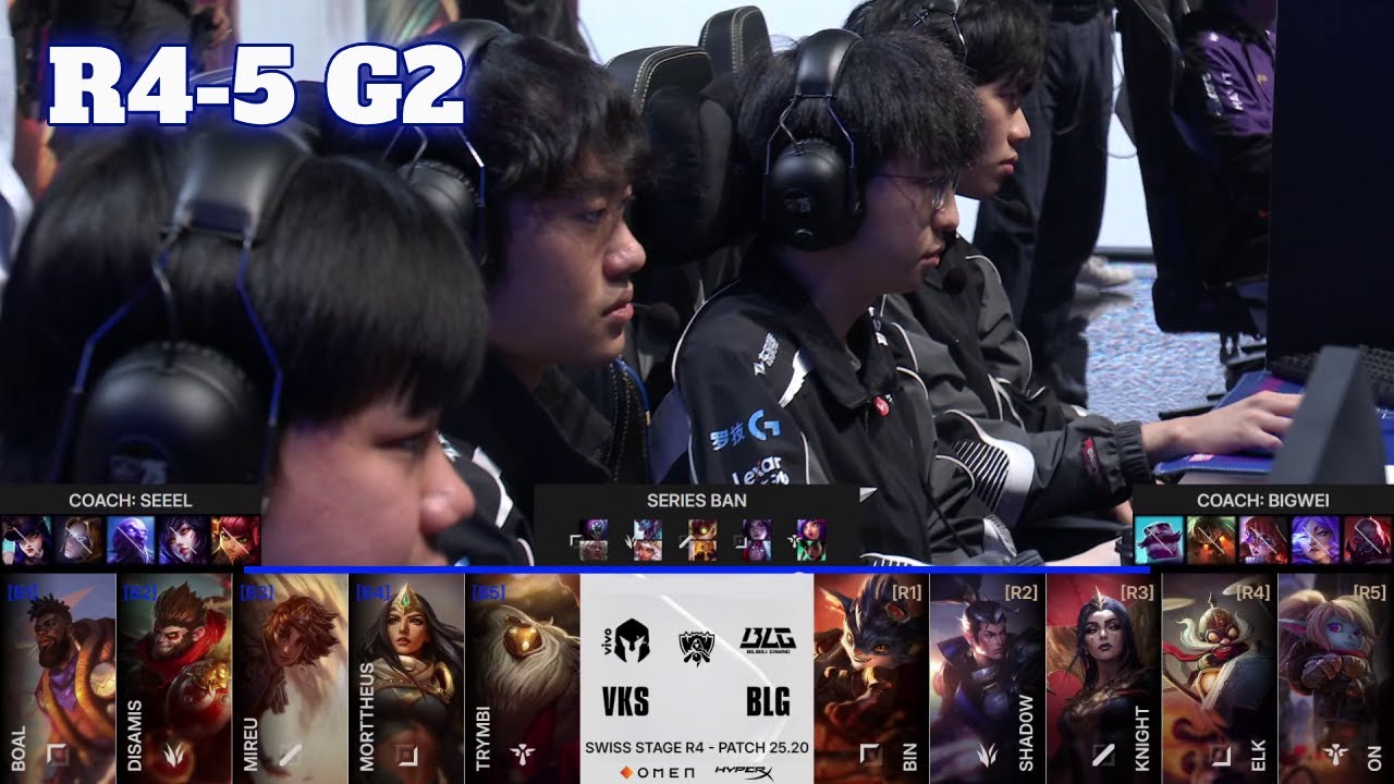 BLG vs VKS - Game 2 | Day 8 LoL Worlds 2025 Swiss Stage | Bilibili Gaming vs Vivo Keyd Stars G2 full