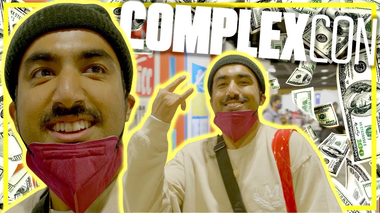 I BOUGHT THE MOST EXPENSIVE THINGS AT COMPLEX CON 2021 - MARKET MADNESS