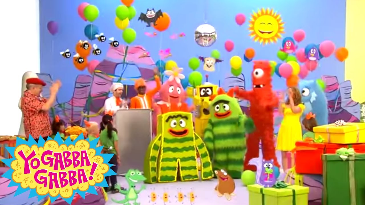 Yo Gabba Gabba en Français - La Fête D'anniversaire | chansons pour enfants | conte pour enfant