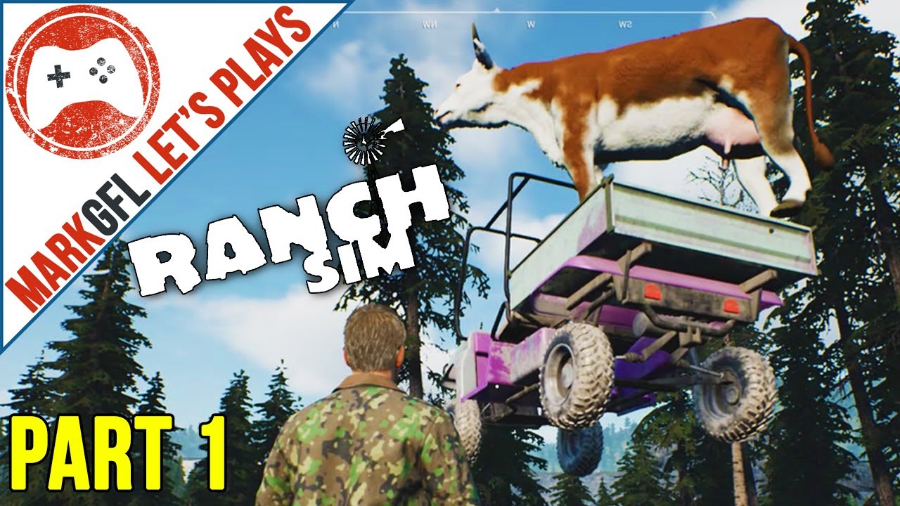 Let's Play Ranch Simulator Multiplayer - Early Access - part 1
