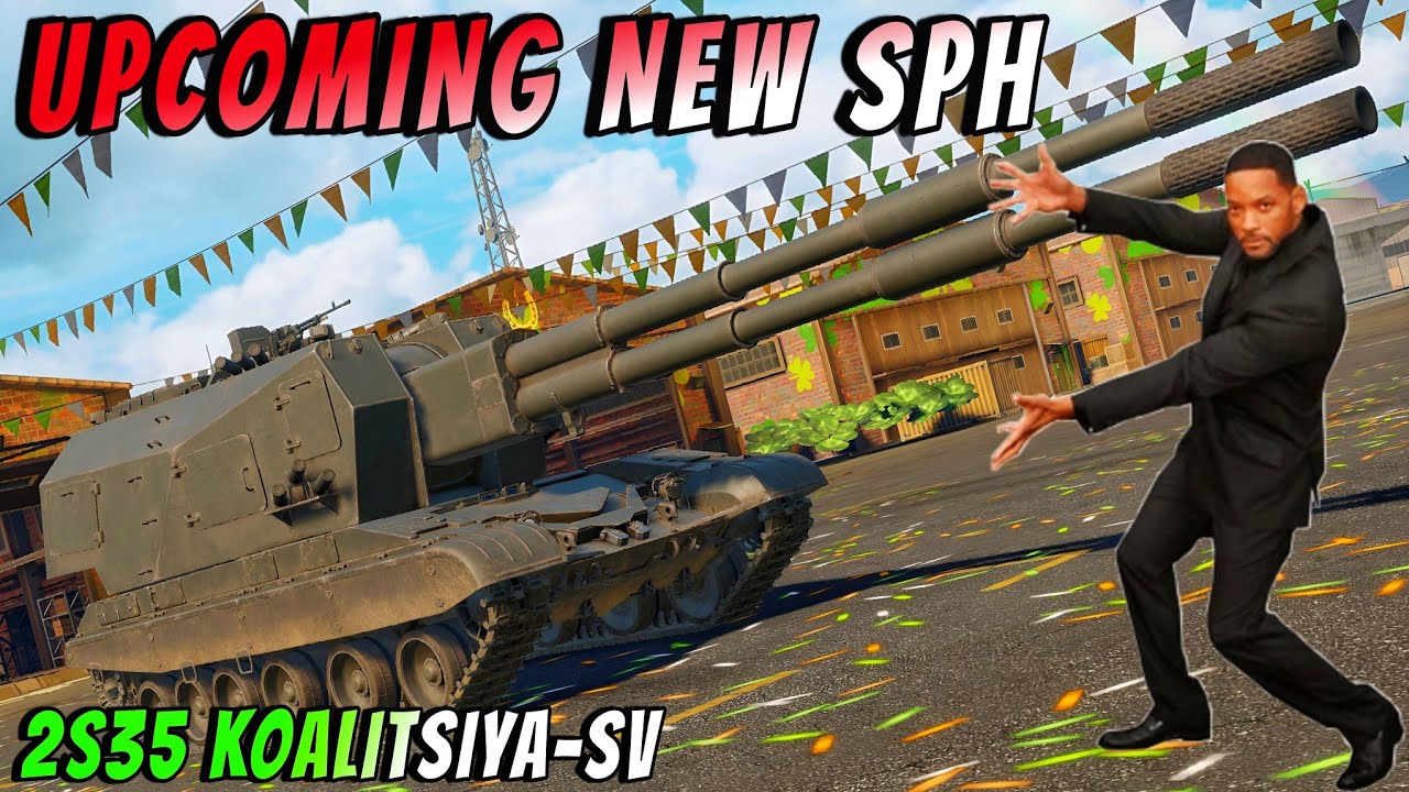 2S35 KOALITSIYA-SV - New Upcoming Sph Review & Gameplay 🔥 MWT : TANK 