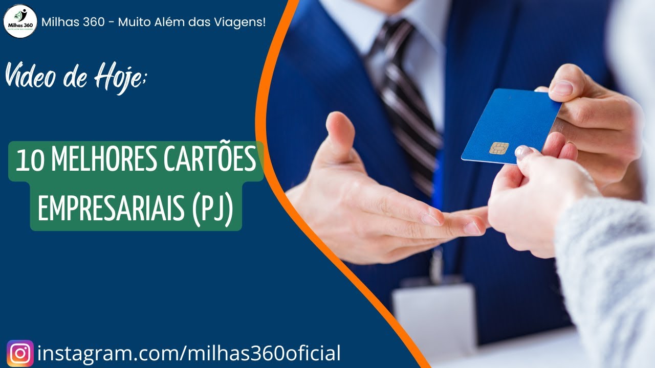 10 melhores cart&otilde;es PJ