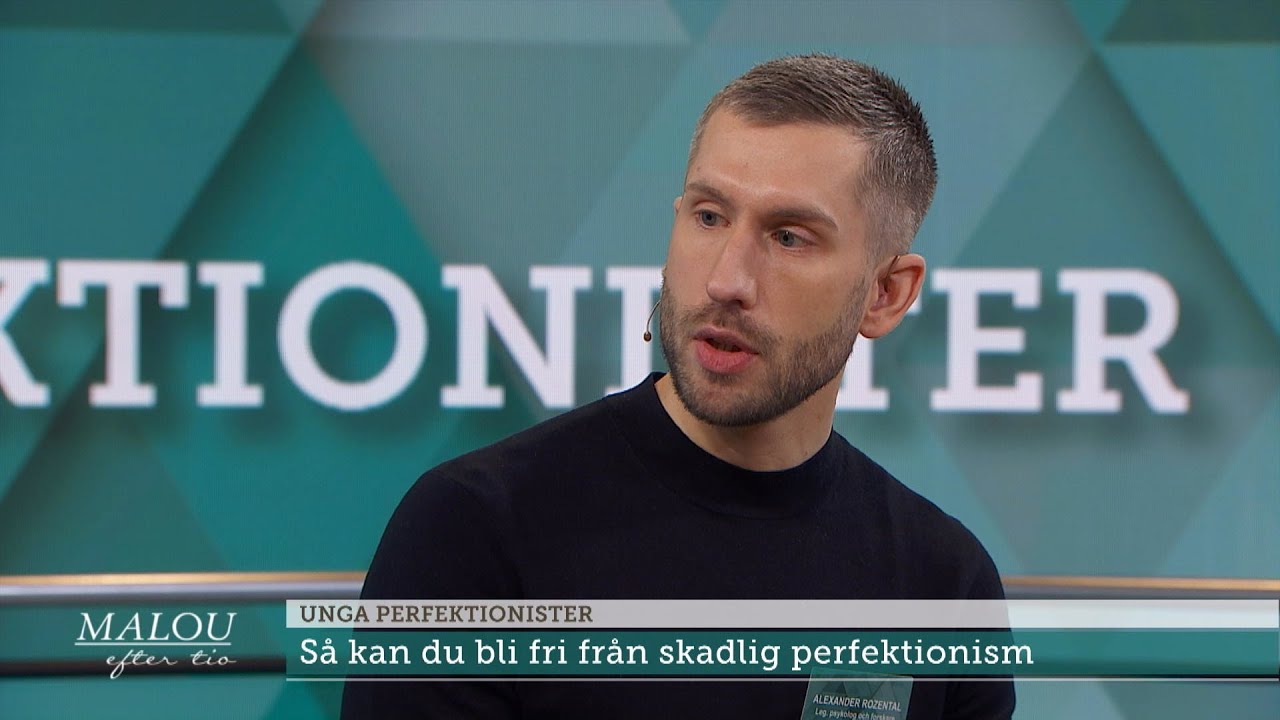 Forskaren: Så sänker du kraven på dig själv - Malou Efter tio (TV4)