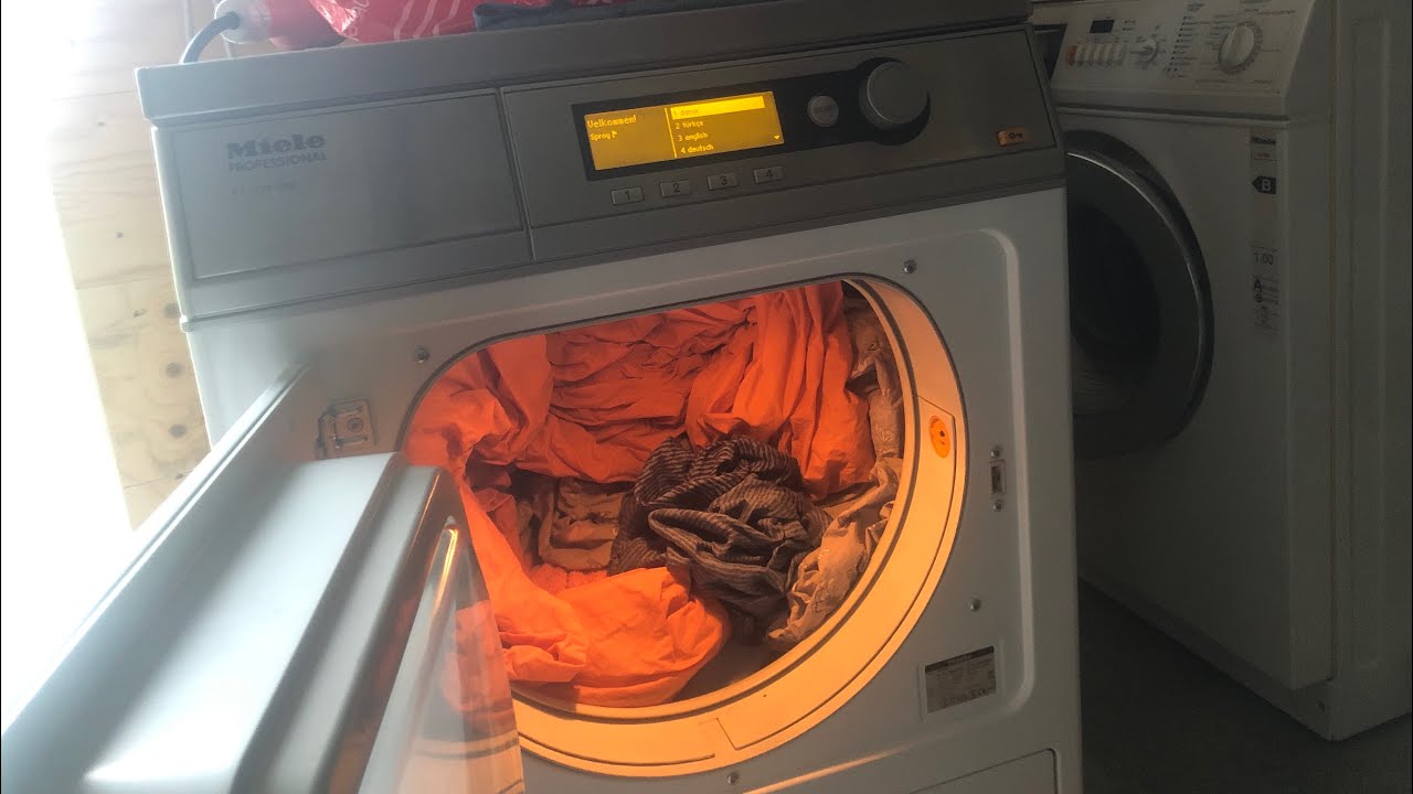 Miele Professional PT 7136 Plus - Drying Bedding's & Towels