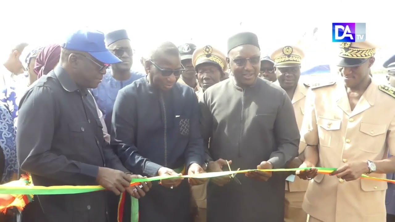 Gandiaye- Inauguration d'un système d’assainissement semi-collectif: ''Cette infrastructure va 