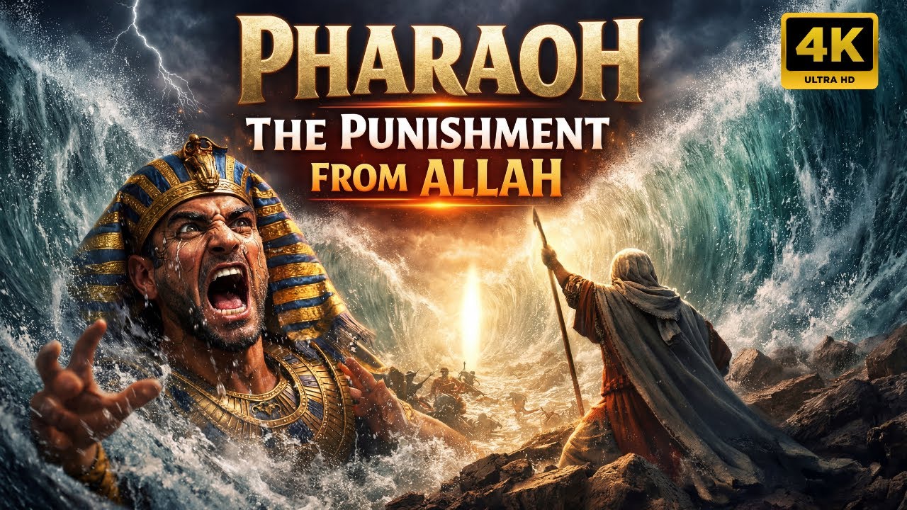 Why Allah Destroyed Pharaoh? | The Story of Prophet Moses (PBUH) and the Splitting of the Sea