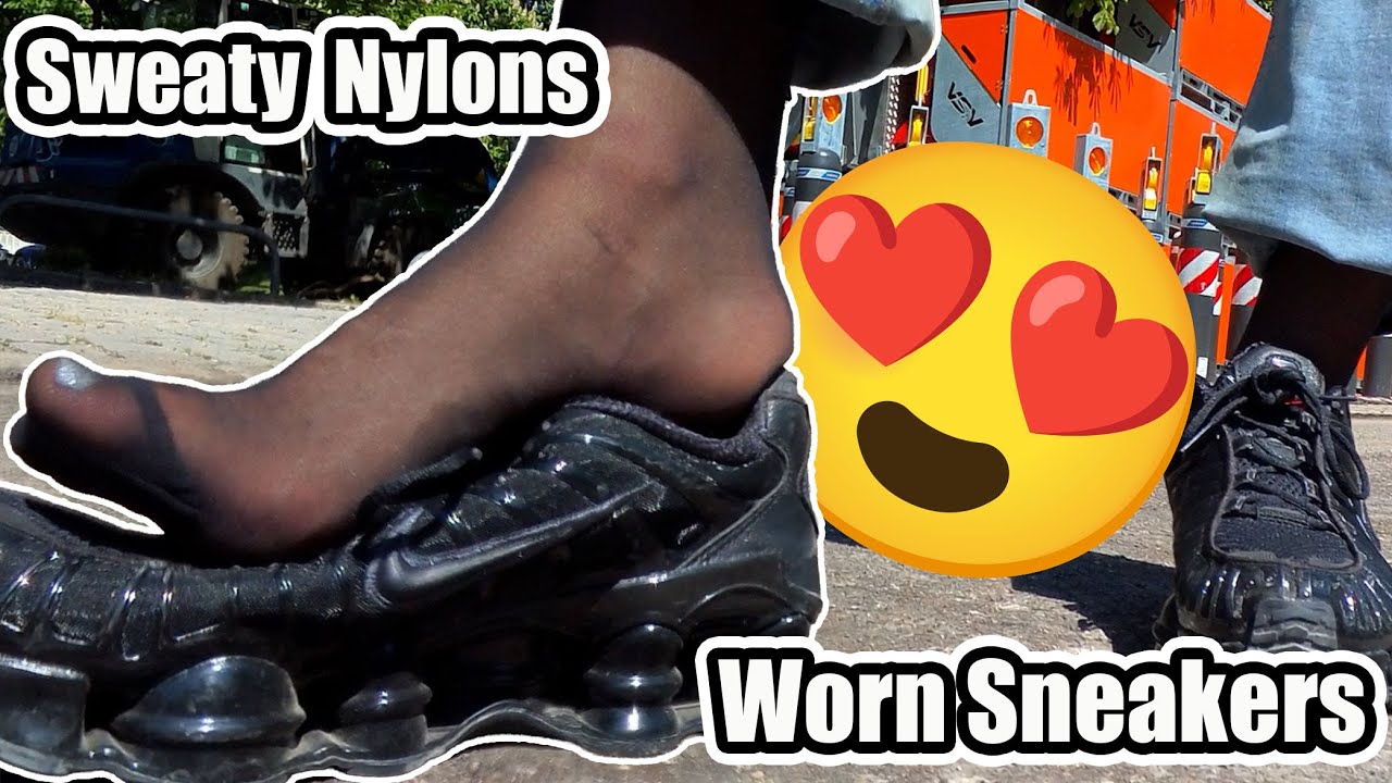Mariella in Nike Shox with Nylons &ndash; Barefoot & Sneaker Inside Preview