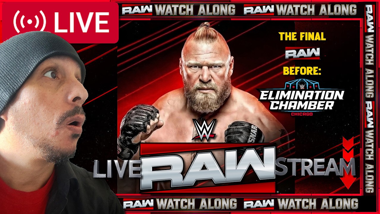 WWE RAW Live Stream February 23 2026 🔴 BROCK LESNAR RETURNS! Raw Watch Along & Reaction! #WWERaw