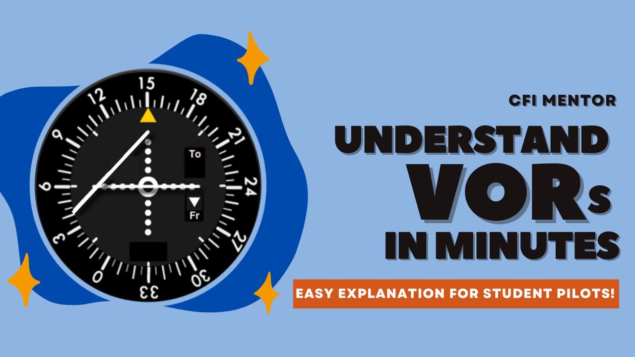 Understand VORs in Minutes | Easy Explanation for Student Pilots