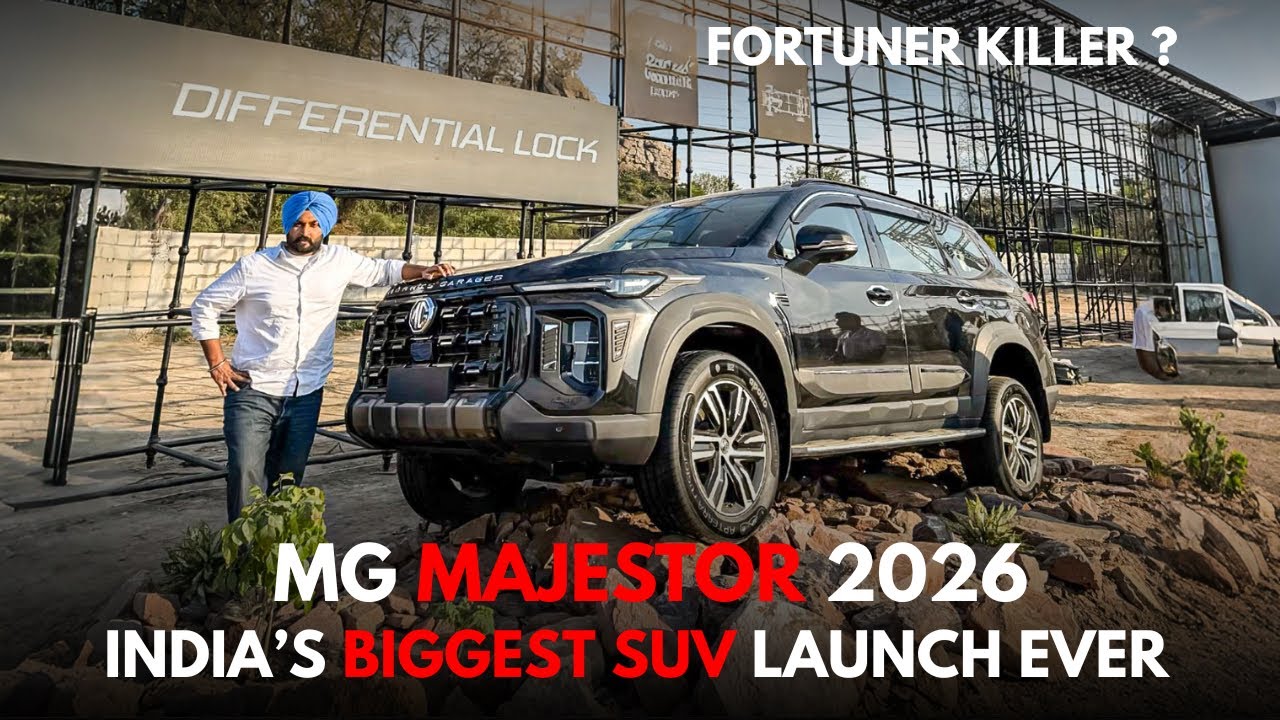 India’s Biggest | SUV Launch Ever | MG MAJESTOR Car 