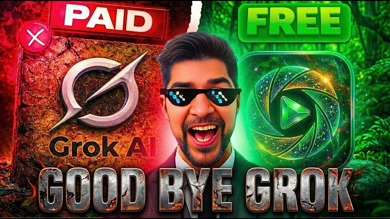 GROK is OVER 😳 Unlimited AI Images & Videos for FREE (New Best Tool 2026) | Grok AI alternative