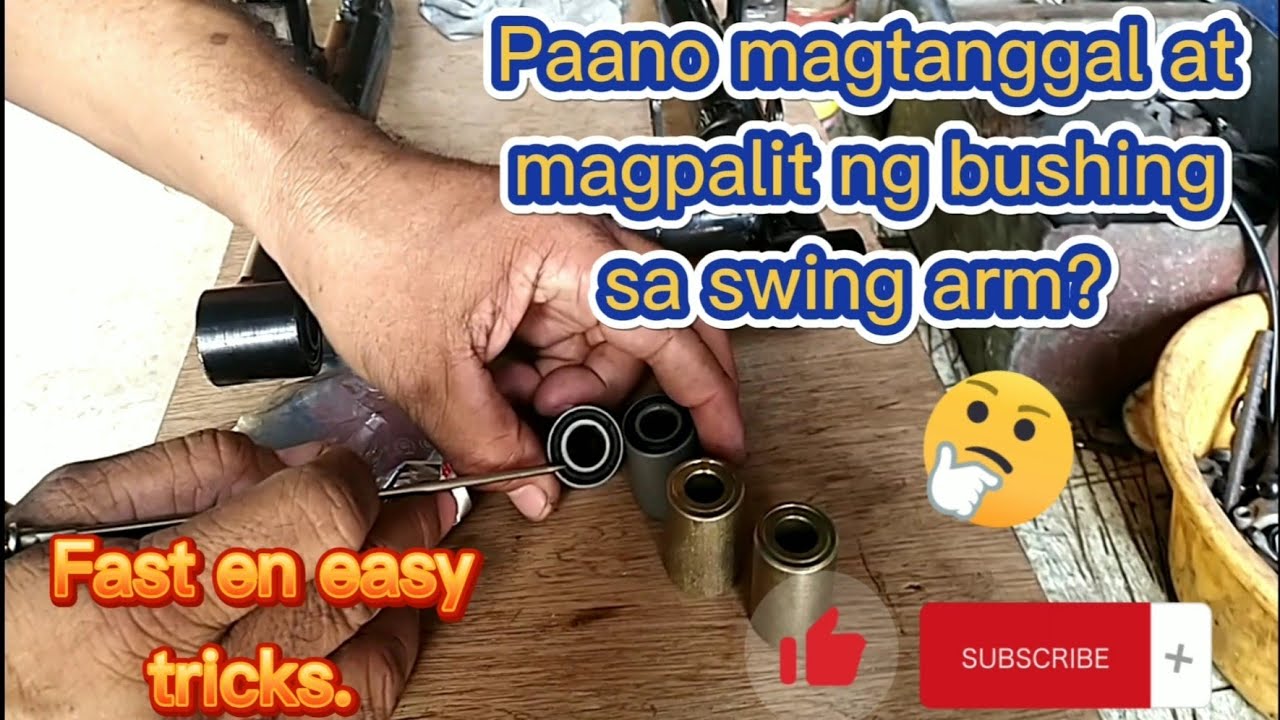 SWING ARM BUSHING ng HONDA TMX155/EASY REMOVE and REPLACE/TUTORIAL.VLOG#4