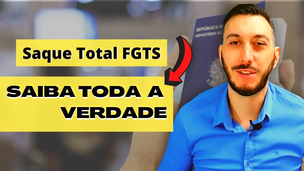 O saque integral do FGTS foi liberado? FGTS Saque Total Pandemia vai acontecer mesmo?