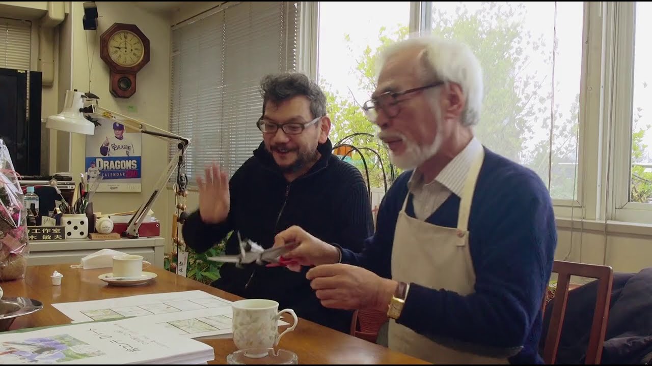Hayao Miyazaki, Hideaki Anno and the Mitsubishi Zero figurine (The Kingdom of Dreams and Madness)