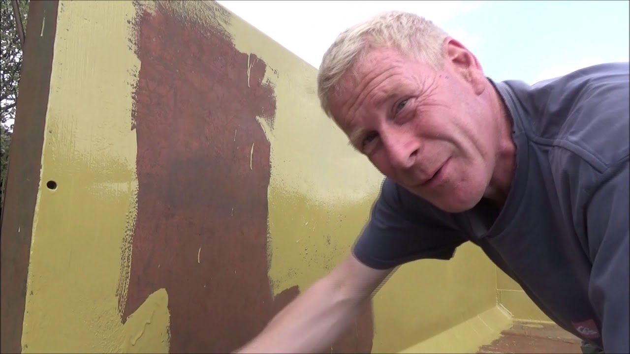Restoring the Norton trailer. Part 3. Paint on