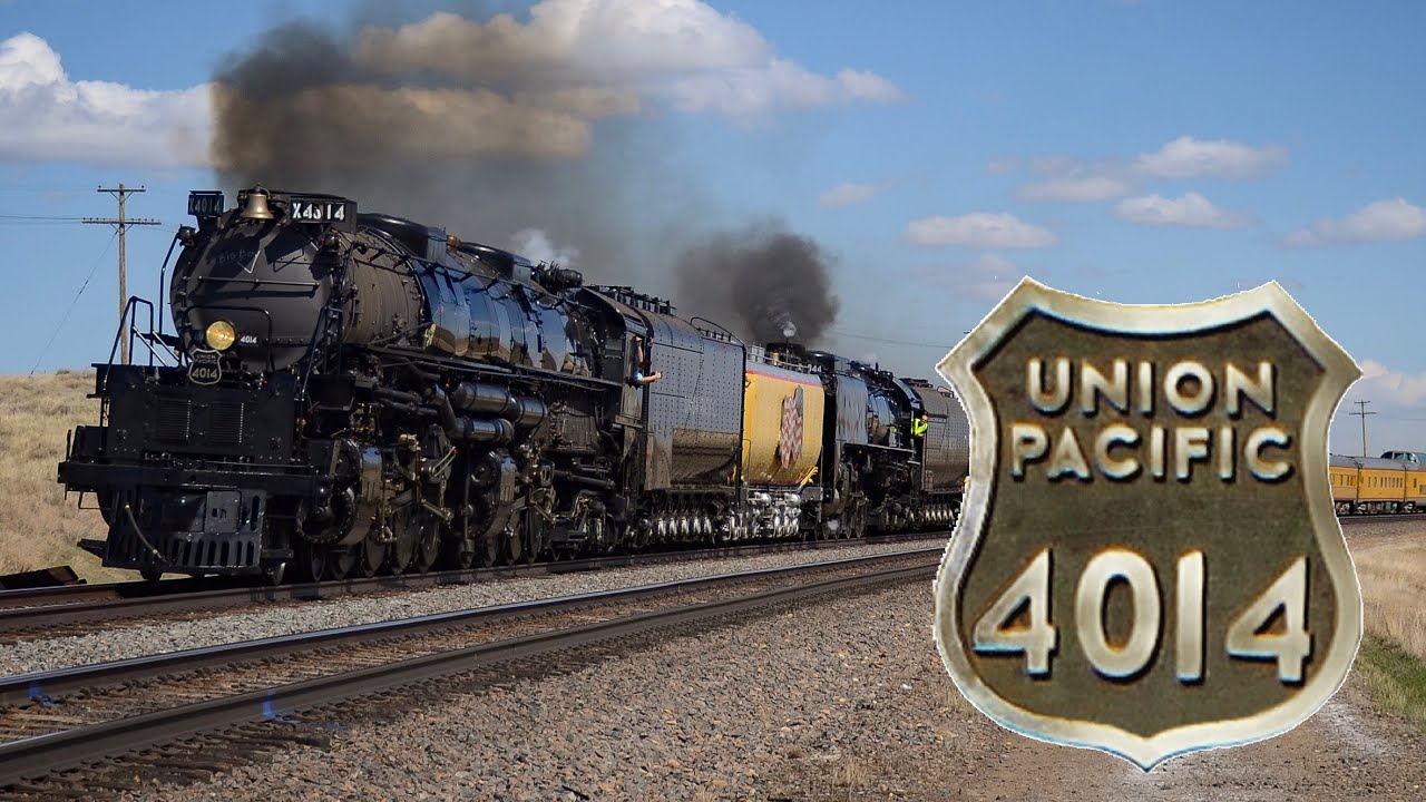 UP 4014 & 844 - Great Race to Ogden DAY ONE