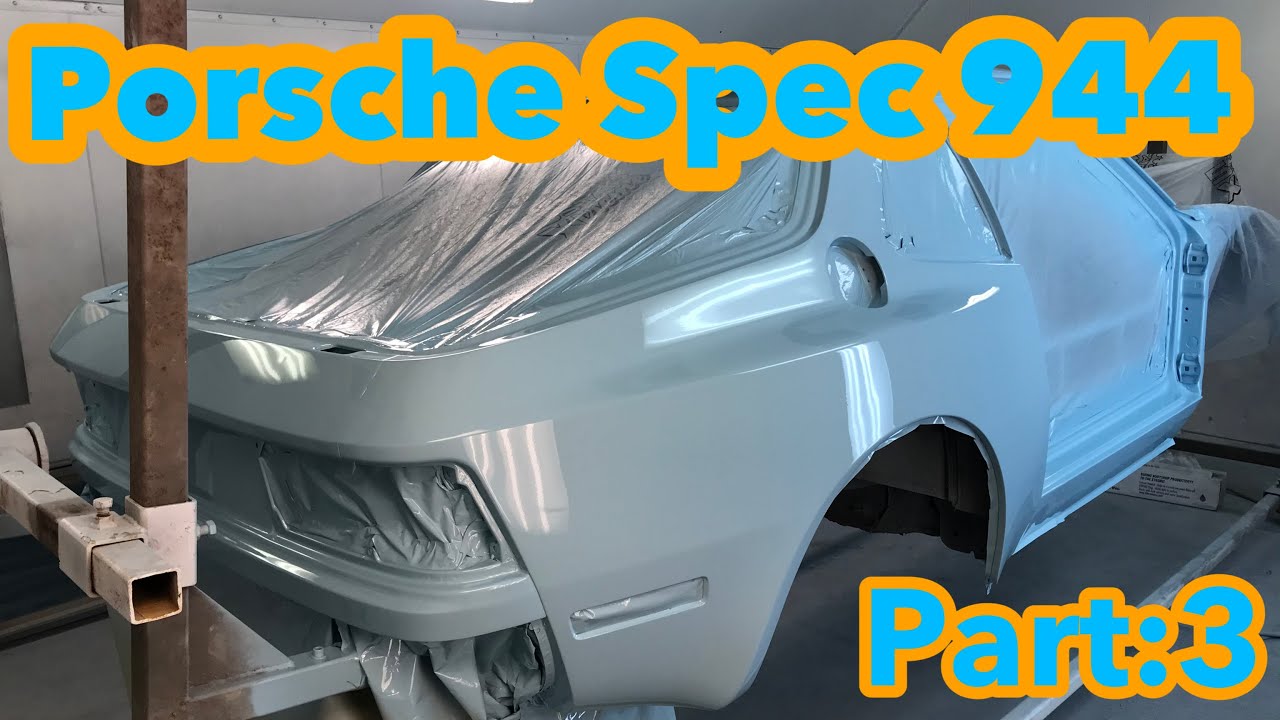 Porsche Spec 944 Gulf Blue Paint Job Part:3