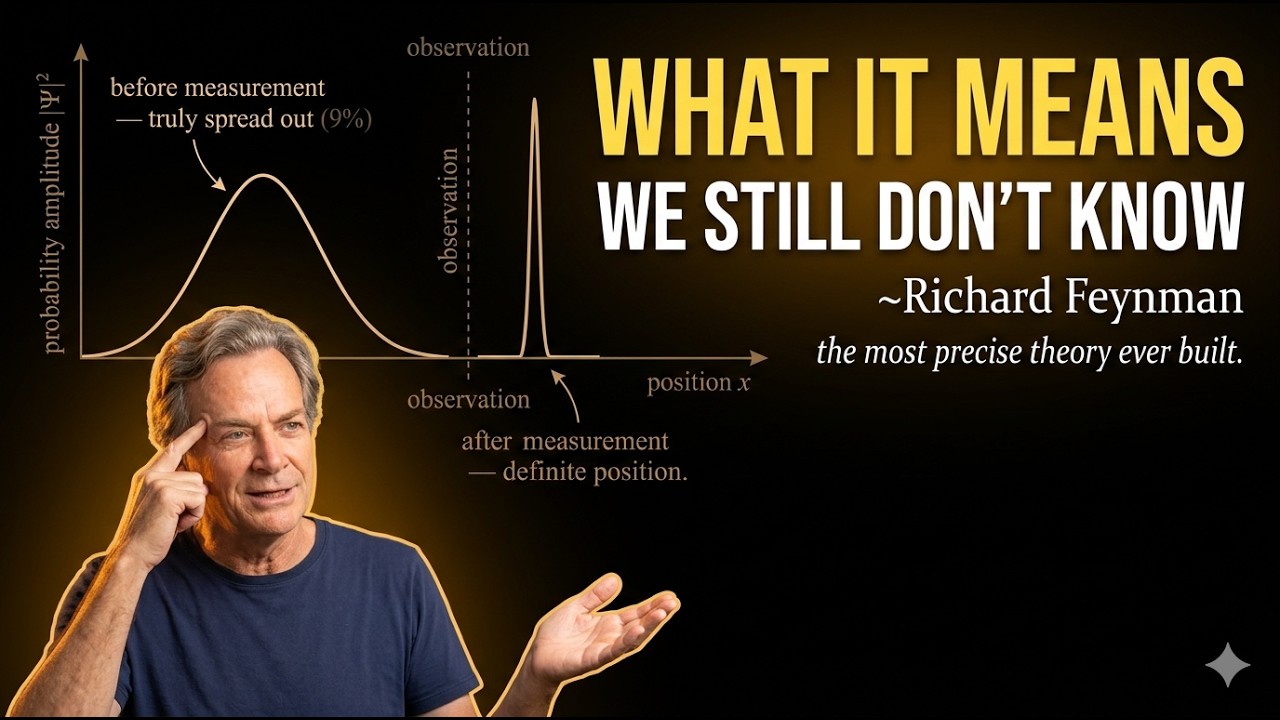 The Universe Behaves Differently When Nobody Is Looking | Richard Feynman