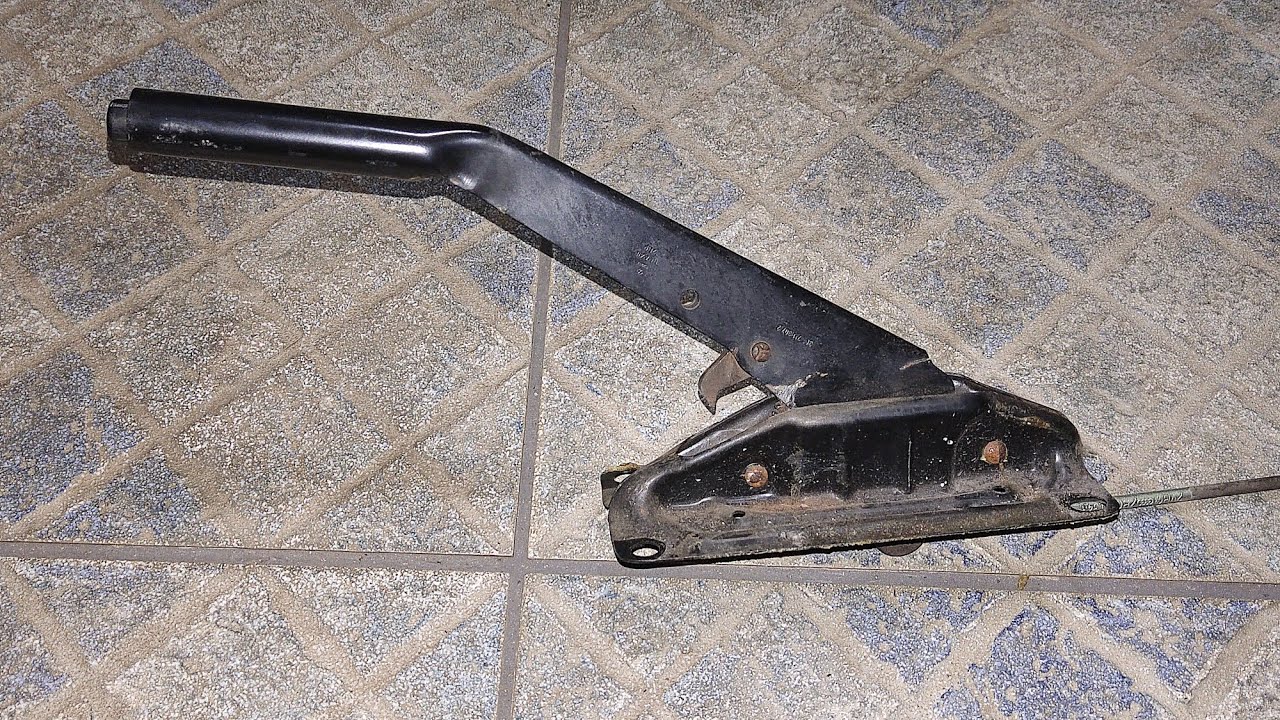 Trocar alavanca do freio de mão Santana 95
