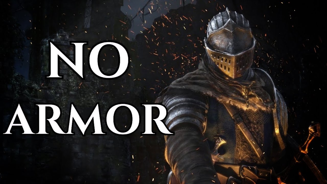 Idiot plays DARK SOULS with NO ARMOR