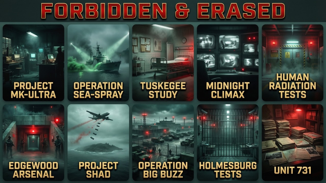 10 Secret Military Experiments So Evil Governments Tried to Erase Them