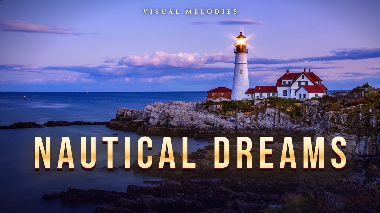 Dreamy Nautical Ocean Ambience with Beautiful Lighthouses, Rocky Coasts and Sailboats ⛵🌊