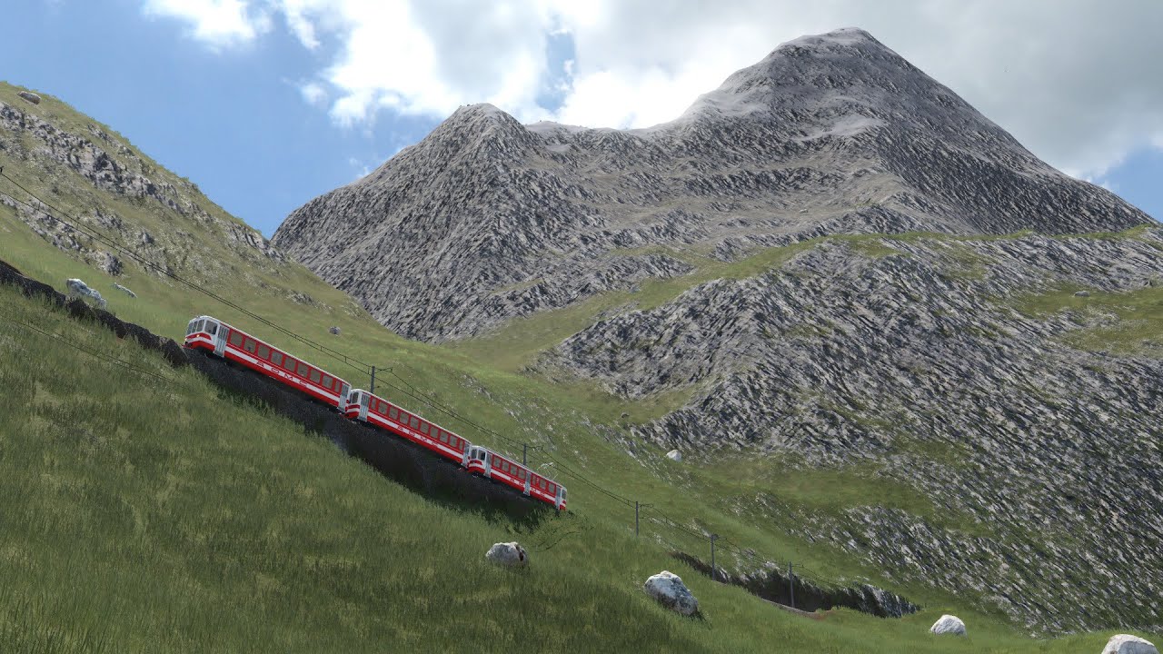 TPF2: Mit der Schmalspur-Zahnradbahn im Hochgebirge