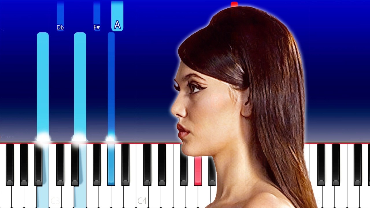 SIENNA SPIRO - The Visitor (Piano Tutorial)