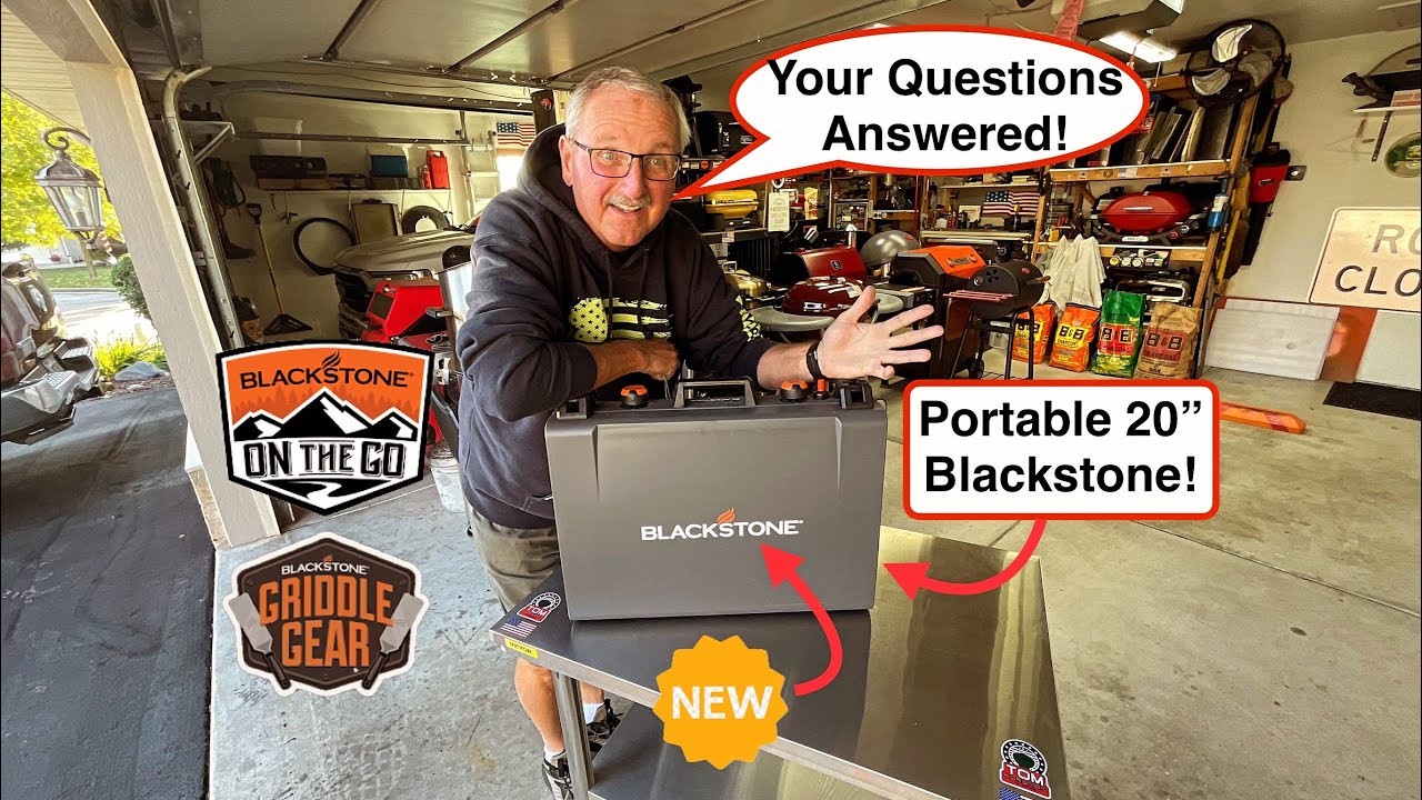 Портативный гриль Blackstone Adventure Ready 20” с двумя конфорками! / Ответы на вопросы! / Задай...