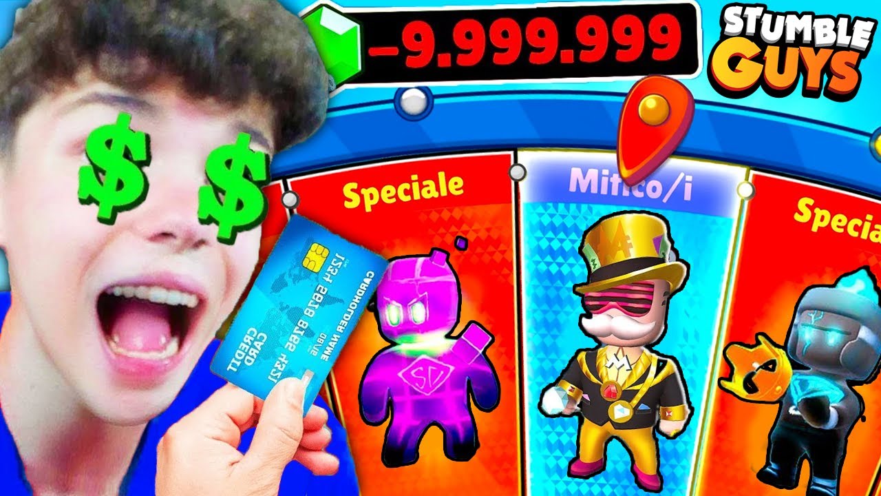 MIO FIGLIO HA DI NUOVO SHOPPATO DI NASCOSTO CON I MIEI SOLDI LA RUOTA PIÙ COSTOSA DI STUMBLE GUYS!😡💸