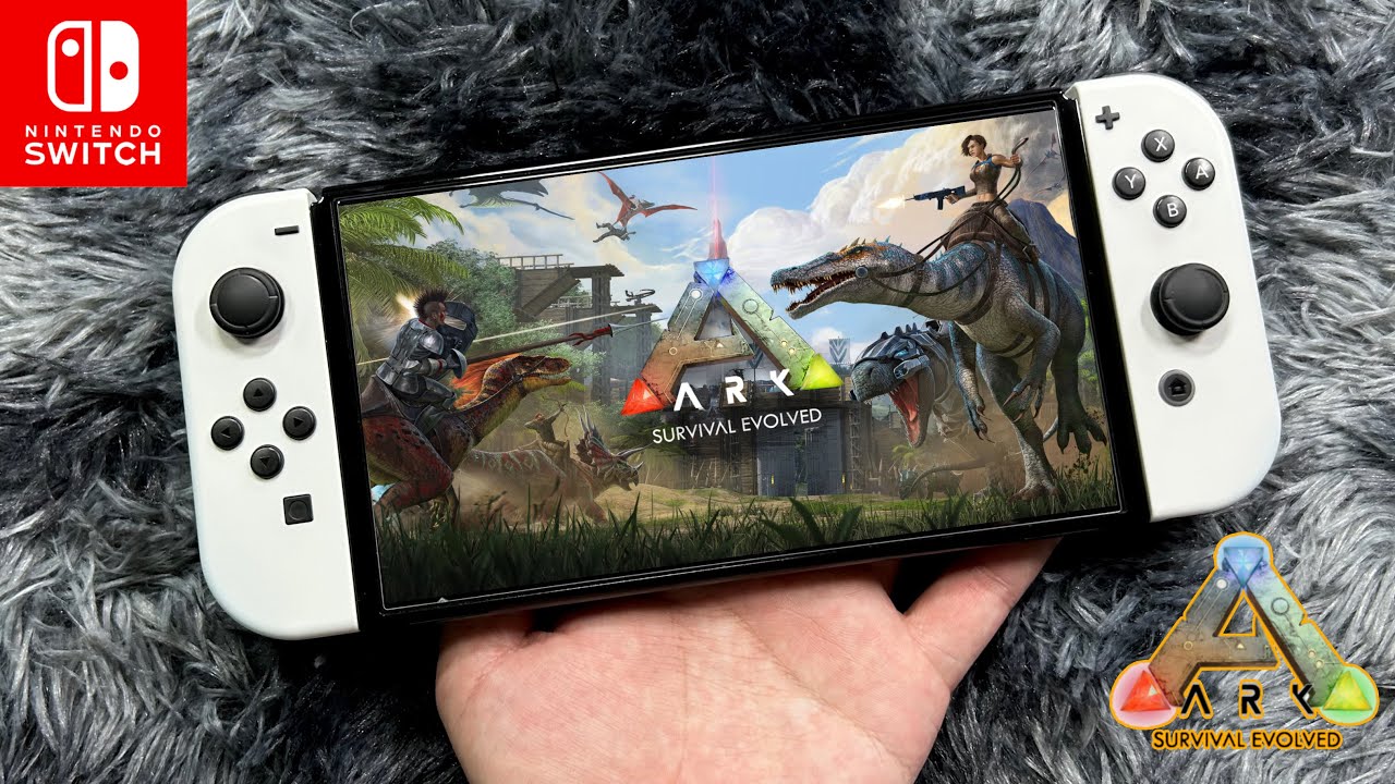 ARK Survival Evolved Nintendo Switch OLED Gameplay