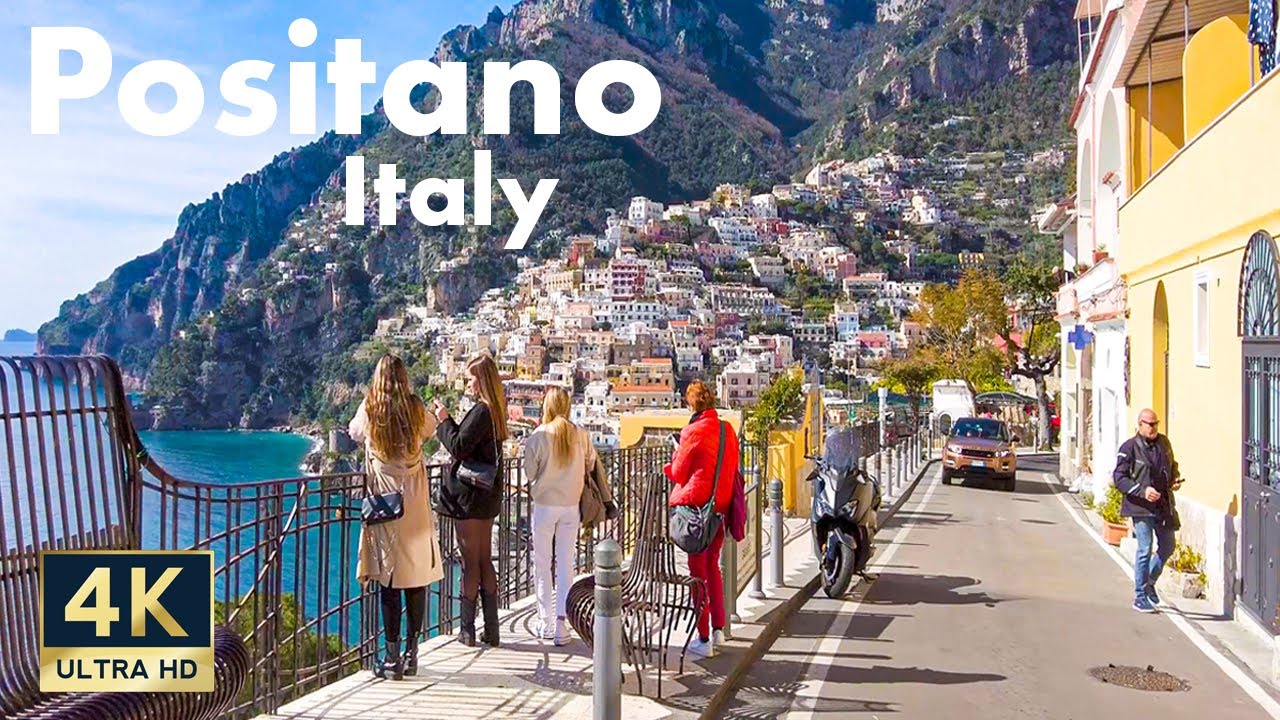 Positano Italy 🇮🇹 4K Amalfi Coast Walking Tour 2022