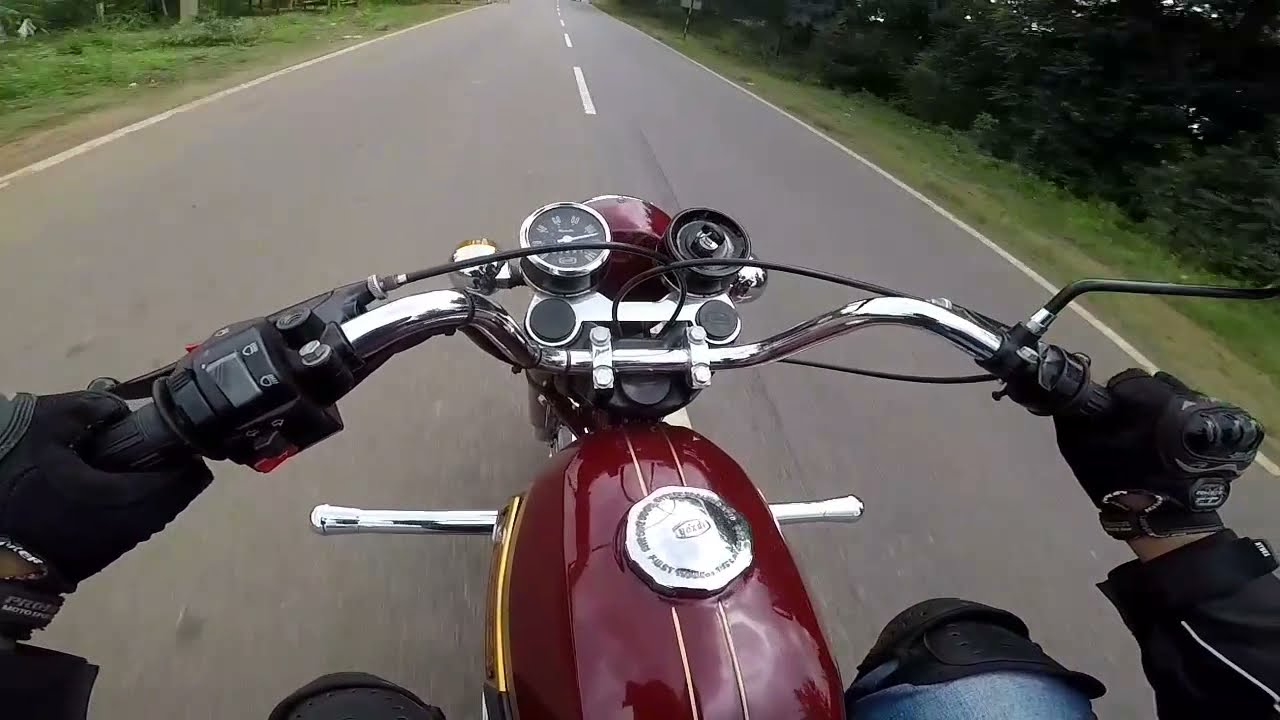 Jawa Yezdi Roadking Top speed