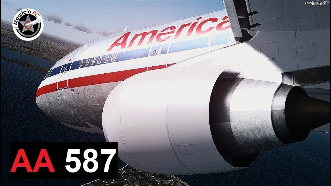 Turbulencia vs Piloto - Vuelo del Airbus A300 de American
