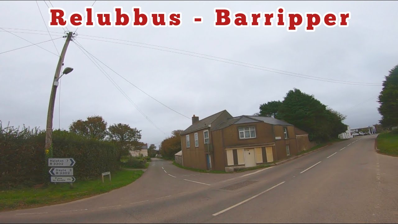 A drive with us production 30/09/23 Relubbus - Fraddam - Reawla - Barripper Rural Cornwall UK GoPro