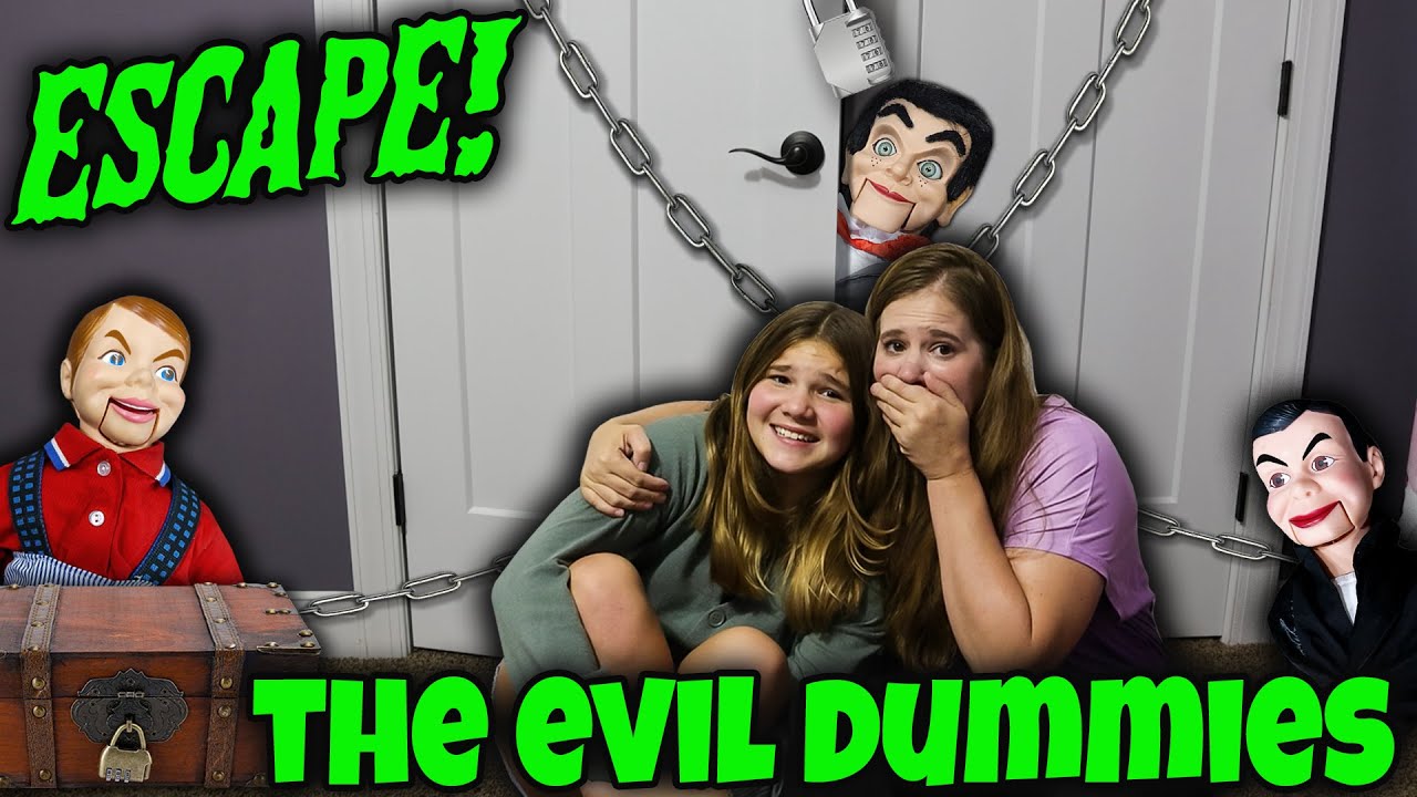 Escape The EVIL DUMMIES! Slappy Did It!