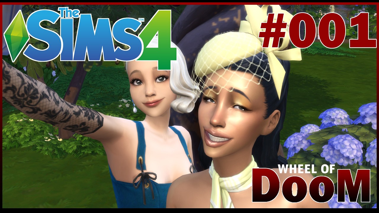 Part 1 Einfach Raus! | Die Sims 4 Wheel of Doom Challenge | LlamaLullaby