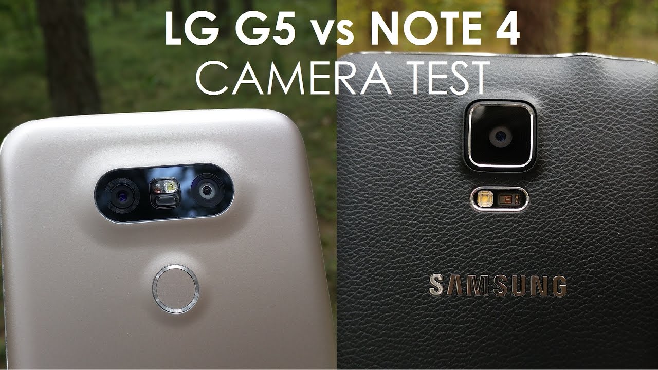 LG G5 против Samsung Galaxy Note 4 &mdash; сравнение основной камеры