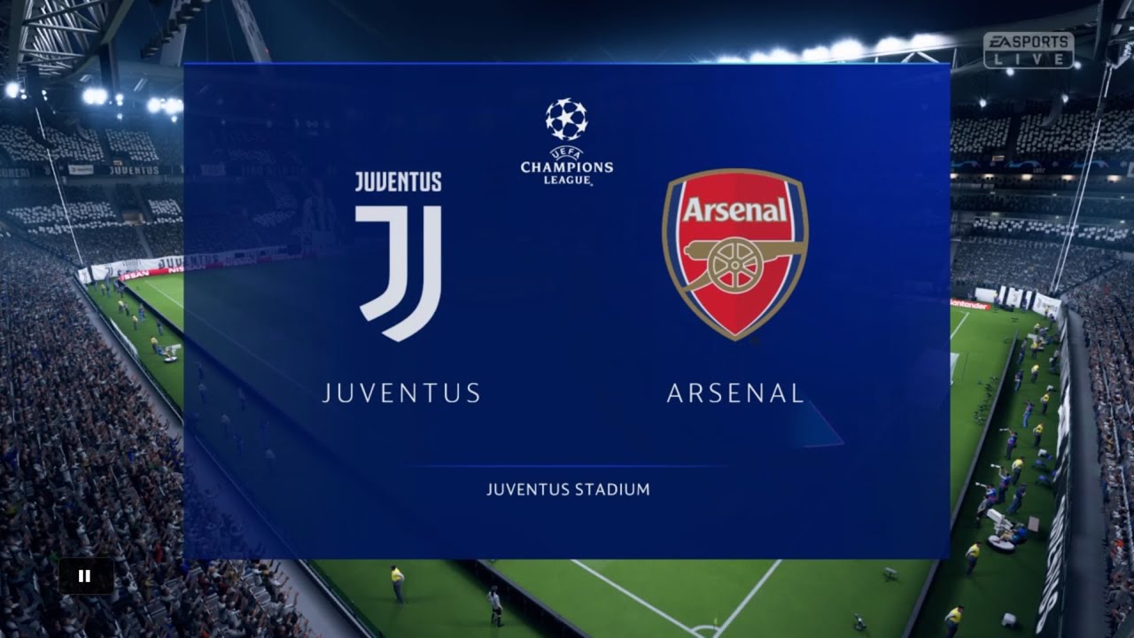FIFA 19 | JUVENTUS VS ARSENAL GAMEPLAY WALKTHROUGH  CHAMPIONS LEAGUE SEMI FINAL 1080/60HZ PS4