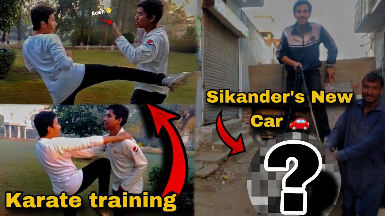 Karate training with abubakar || Sikendar na new car la le || home shifting || Fun with Tanis 