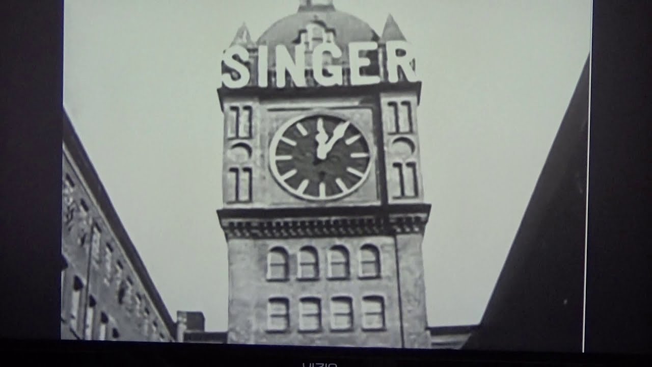 Let's Tour the Singer Sewing Machine Plant in Scotland - Machinery..Men & Women making Masterpieces!