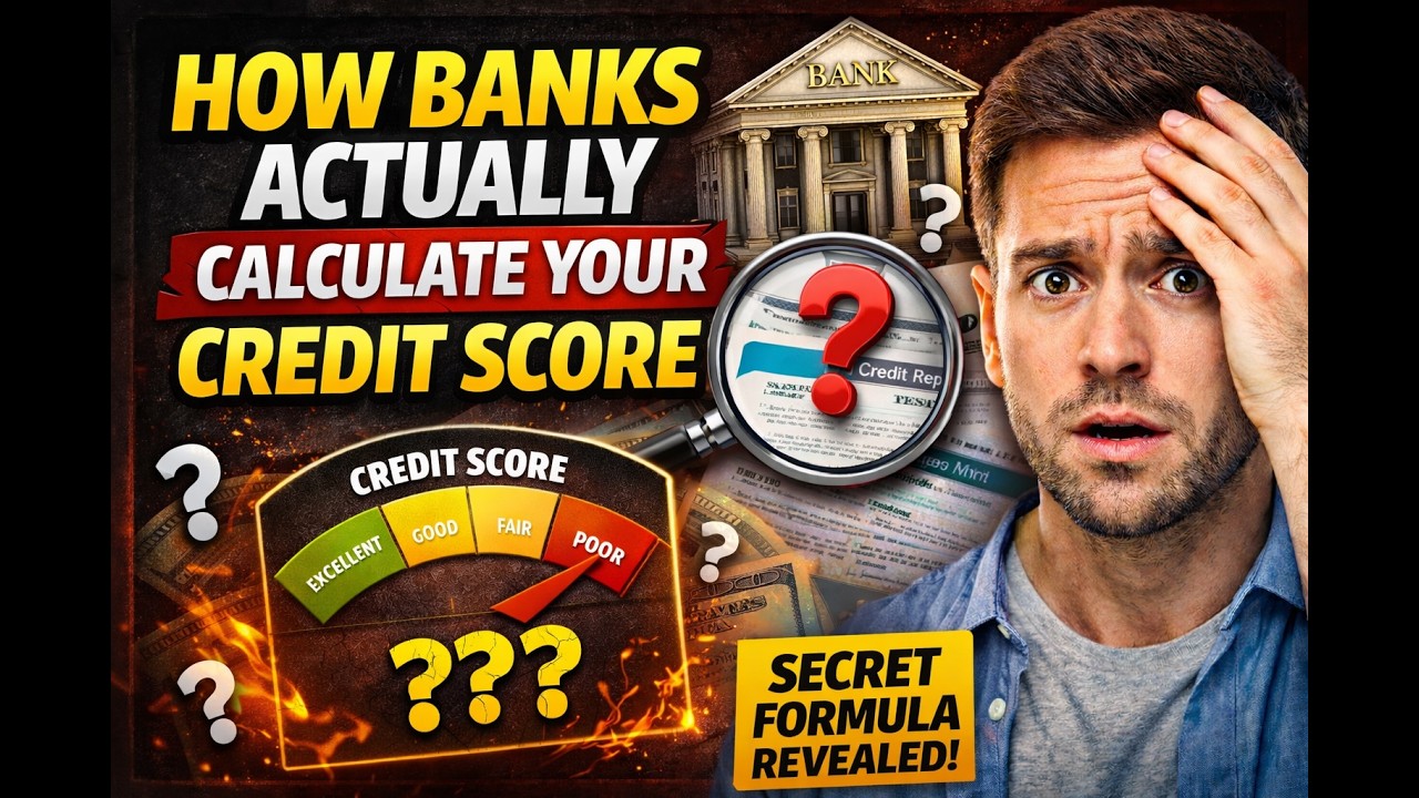 How Banks Actually Calculate Your Credit Score (The Secret Formula)