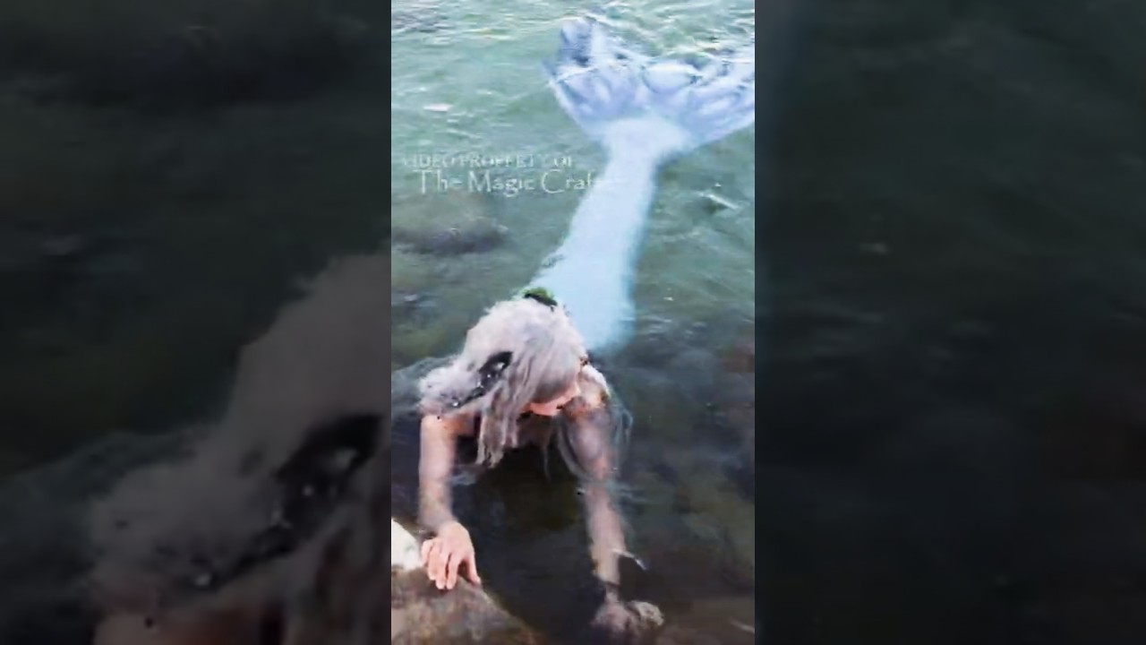 Mermaid comes to shore to complain about Zebra Mussels to the camera dude 💀 #shorts