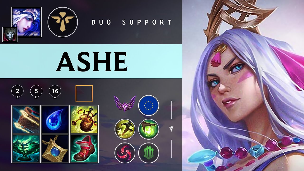 Ashe Support vs Alistar - EUW Master Patch 26.02