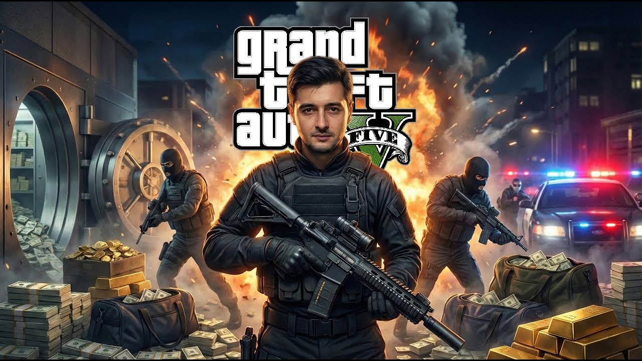 GTA 5 Online 🔴 Türkçe Canlı Yayın | Eğlence + Sohbet (Portrait)
